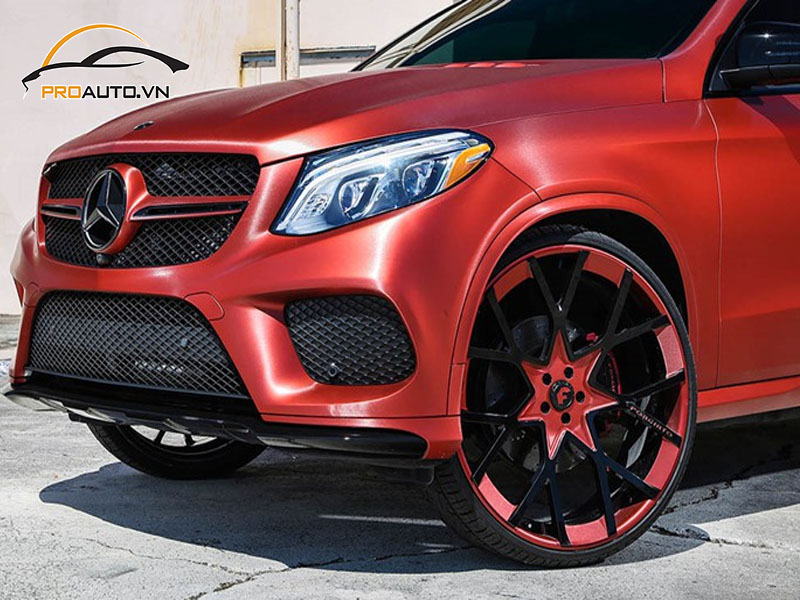 Độ mâm xe Mercedes Benz GLE