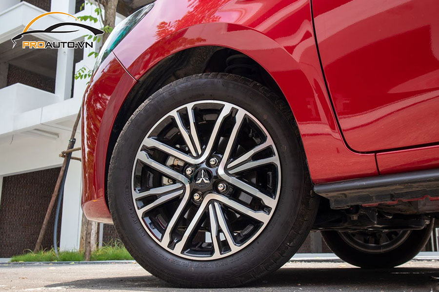 Độ mâm xe Mitsubishi Attrage nâng tầm thẩm mỹ cho xe