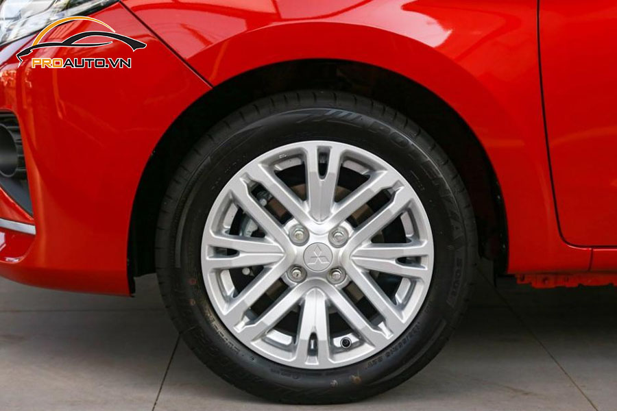 Độ mâm xe Mitsubishi Attrage mang đến nhiều tiện ích cho người dùng
