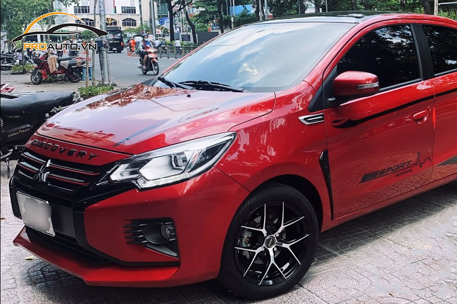 Độ mâm xe Mitsubishi Attrage sai cách dẫn đến nhiều rủi ro