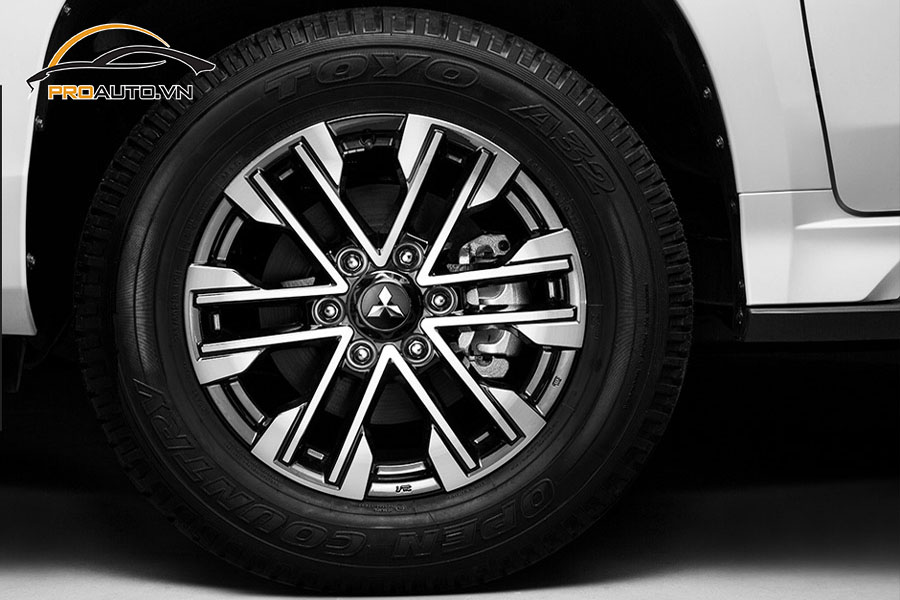 Các mẫu độ mâm xe Mitsubishi Pajero Sport