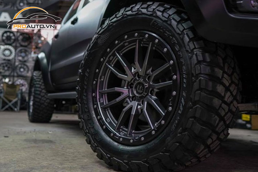 Độ mâm xe Mitsubishi Triton nâng tầm thẩm mỹ cho xe 