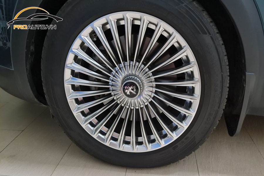 Độ mâm xe Peugeot 5008 mang đến nhiều tiện ích cho người dùng