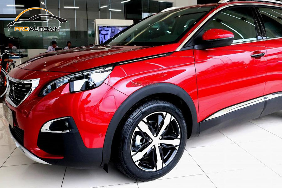 Độ mâm xe Peugeot 5008 sai cách dẫn đến nhiều rủi ro