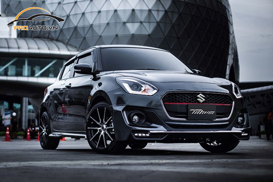 Kích thước độ mâm xe hơi Suzuki Swift
