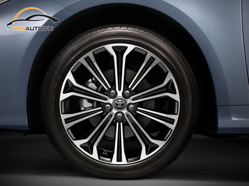 Độ mâm xe Toyota Altis