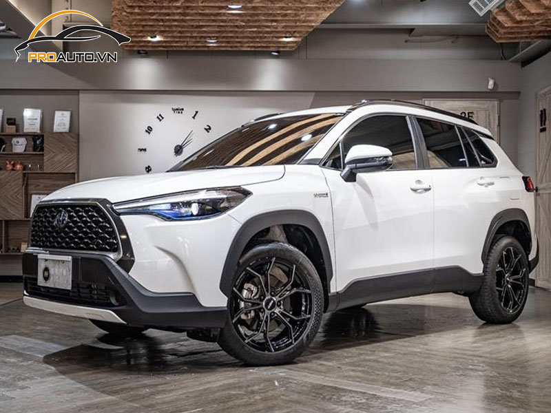 Các mẫu độ mâm xe Toyota Cross