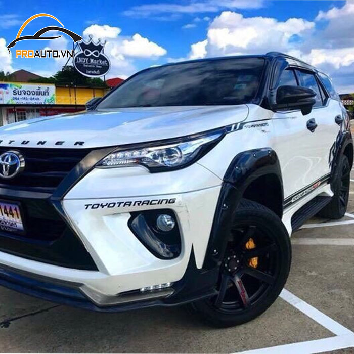 Độ mâm xe Toyota Fortuner