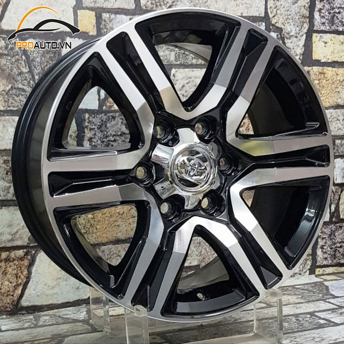 Các kiểu độ mâm xe Toyota Fortuner