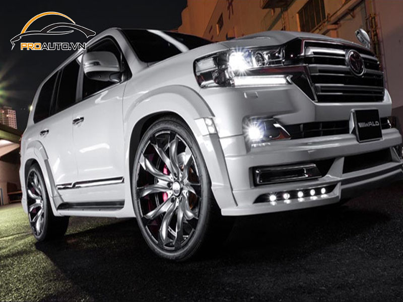 Các kiểu độ mâm xe Toyota Land Cruiser