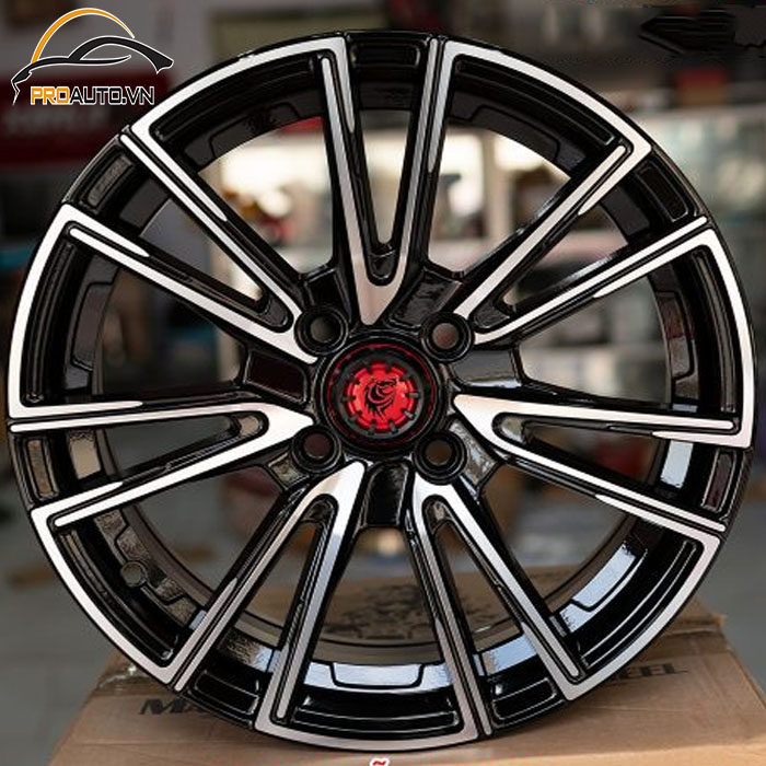 Các kiểu độ mâm xe Toyota Wigo