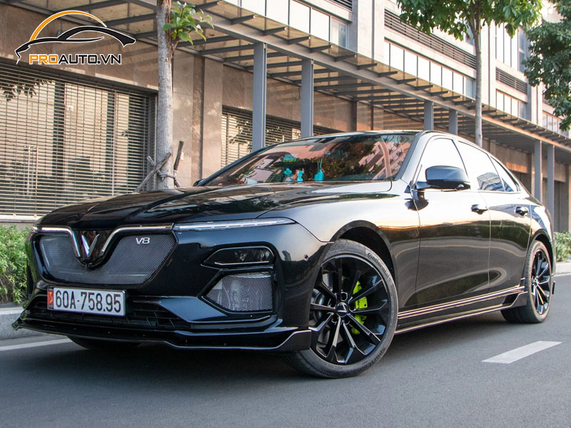 Độ mâm xe Vinfast Lux A2.0