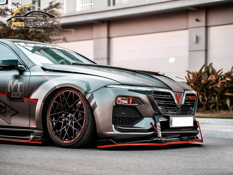 Độ mâm xe Vinfast Lux A2.0