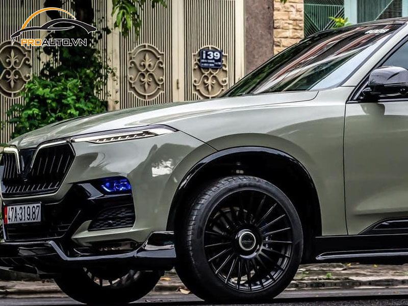 Độ mâm xe Vinfast Lux SA2.0