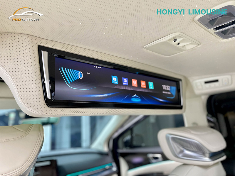 Độ màn hình TIVI cho xe Kia Carnival