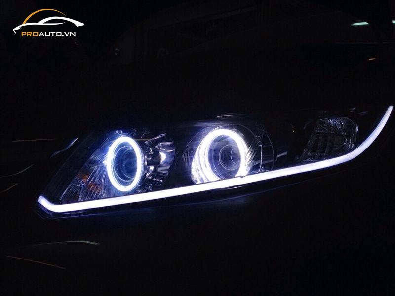 Độ mí đèn xe ô tô