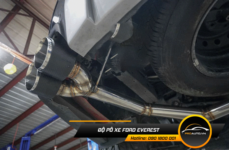 Độ pô xe Ford Everest