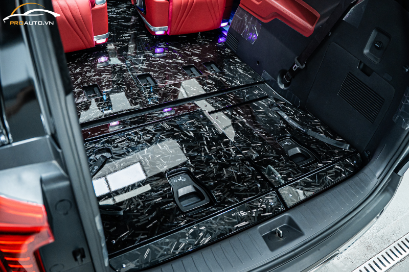 Độ sàn ô tô - Độ ghế Limousine Ford Explorer