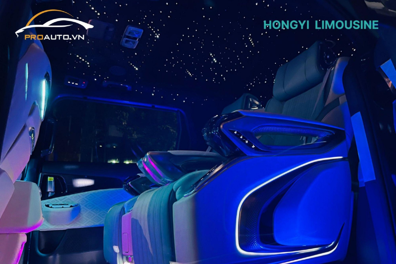 Độ trần sao xe Toyota Sienna