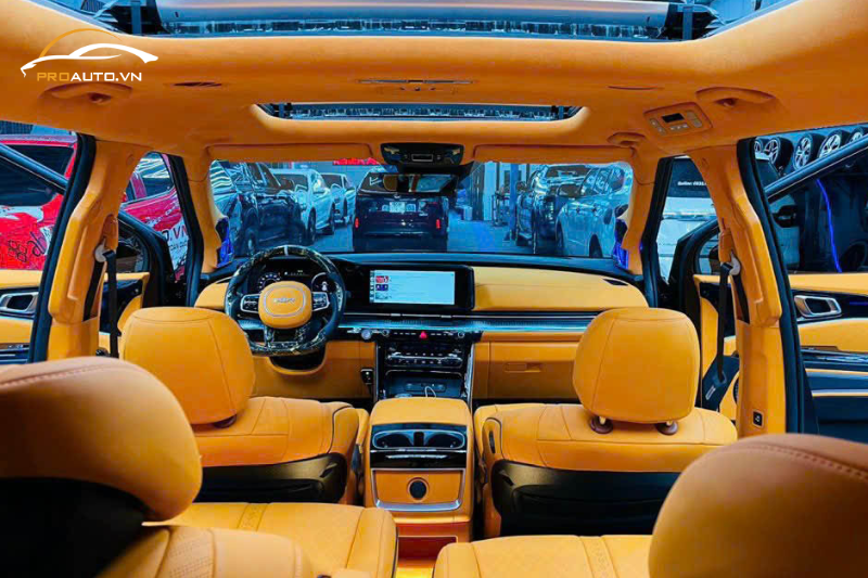 Đổi màu cột A, B, C cho xe Honda City