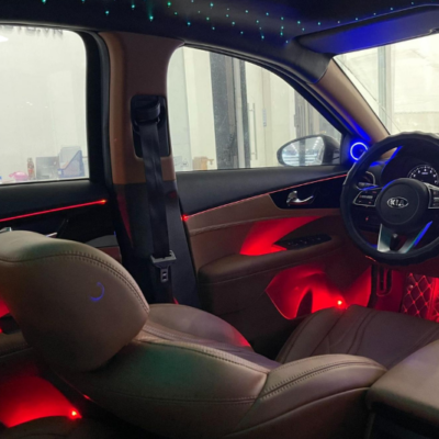 Đổi màu cột A, B, C cho xe Kia Cerato