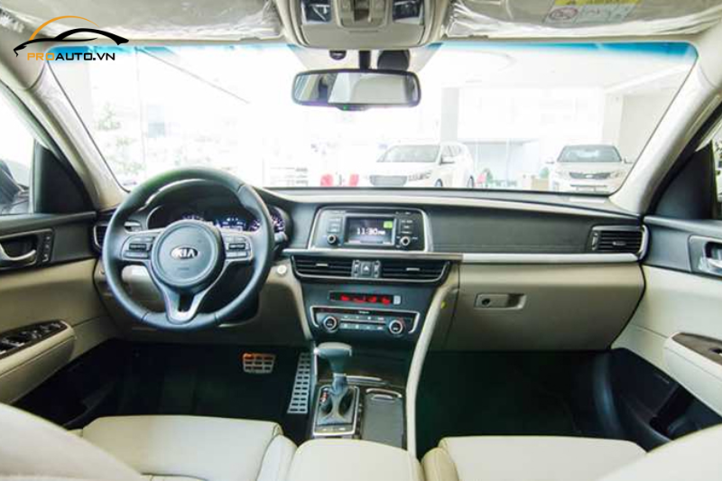 Đổi màu cột A, B, C cho xe Kia Optima