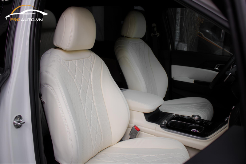 Đổi màu ghế da cho Chevrolet Aveo