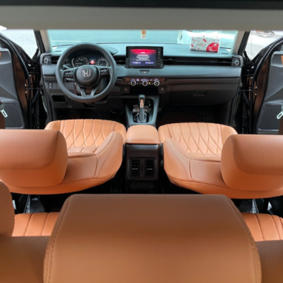 Đổi màu ghế da cho Honda HRV