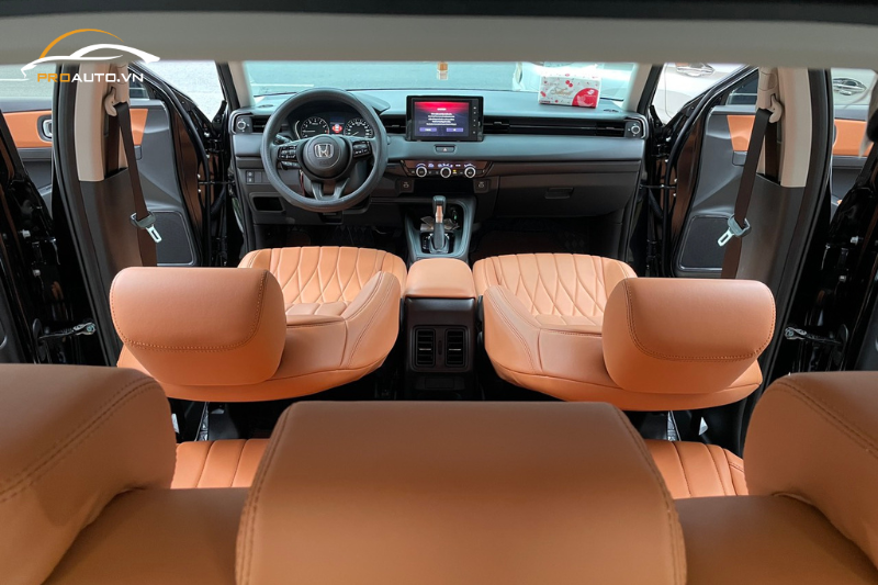 Đổi màu ghế da cho Honda HRV