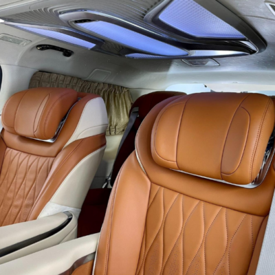 Đổi màu ghế da cho Hyundai Starex