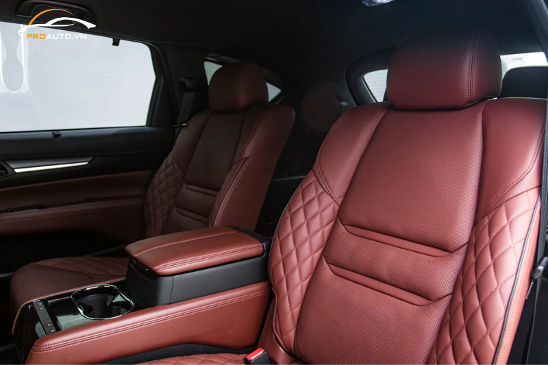 Đổi màu nội thất băng ghế thứ hai cho xe Mazda CX-8