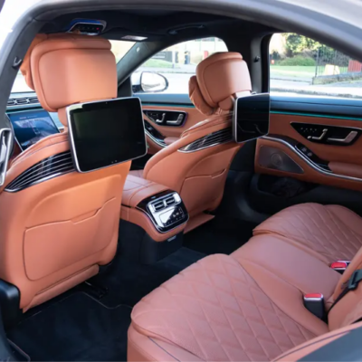Đổi màu nội thất băng ghế thứ hai cho xe Mercedes S-Class Long