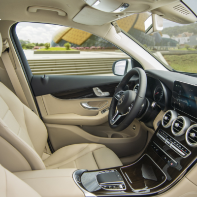 Đổi màu nội thất ghế tài, phụ xe Mercedes GLC 200