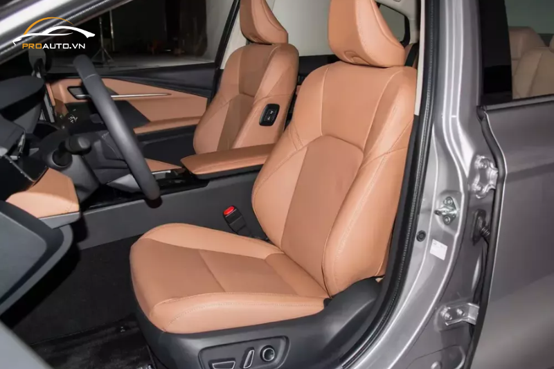 Đổi màu nội thất ghế tài, phụ xe Toyota Camry