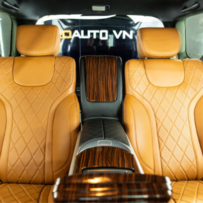 Đổi màu nội thất ghế tài, phụ xe Toyota Fortuner