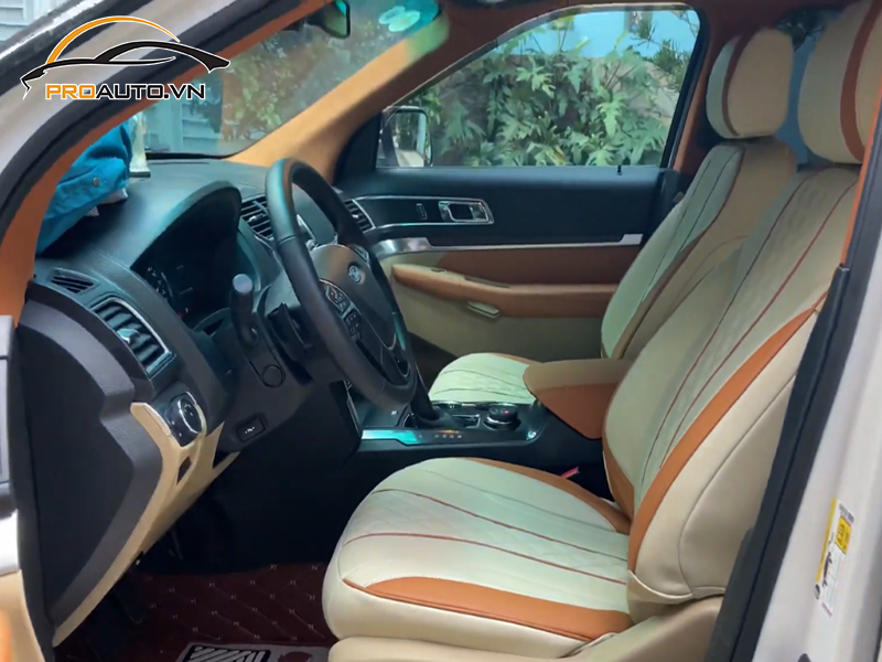 Đổi màu nội thất xe Ford Explorer