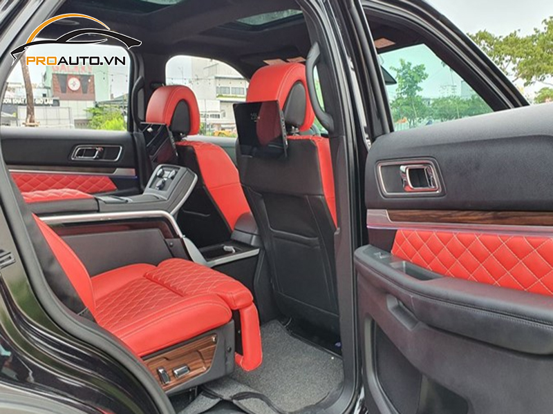 Đổi màu nội thất xe Ford Explorer