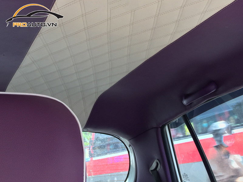 Bọc da trần xe Kia Morning