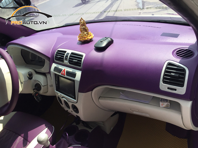 Bọc da taplo xe Kia Morning