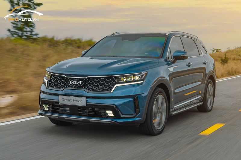 Đổi màu nội thất xe Kia Sorento