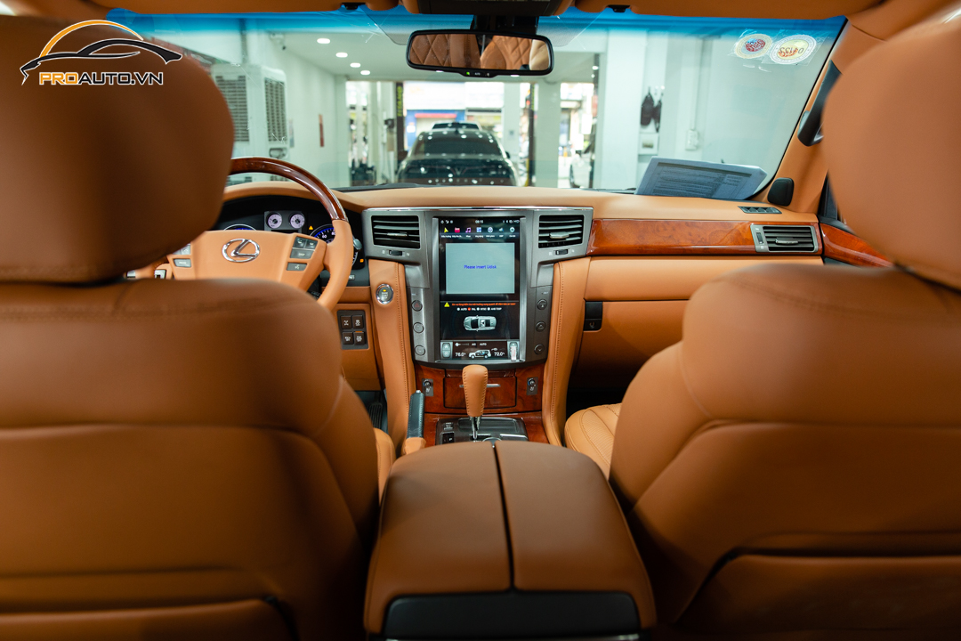 Đổi màu nội thất xe Lexus LX570