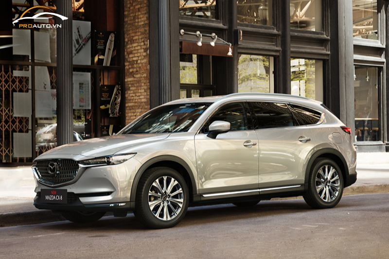 Đổi màu nội thất xe Mazda CX-8