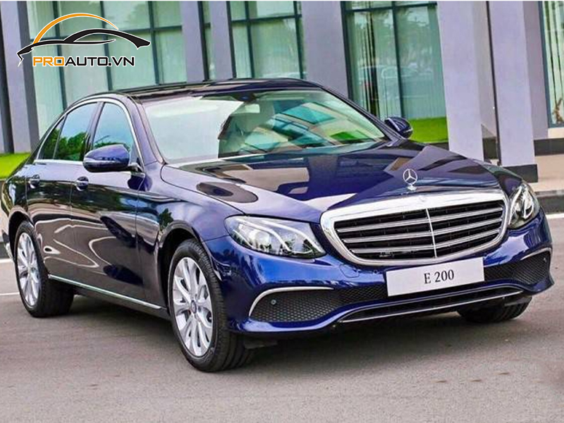 Đổi màu nội thất xe E-Class