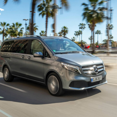 Đổi màu nội thất xe Mercedes V-Class