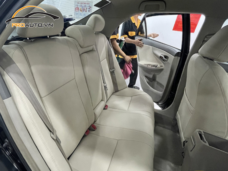 Bọc ghế da xe Toyota Altis