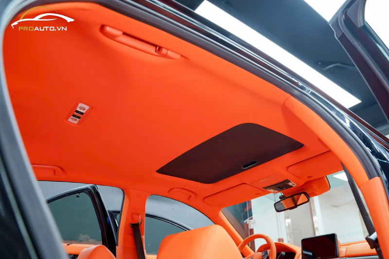 Đổi màu trần - Đổi màu nội thất xe Honda Accord