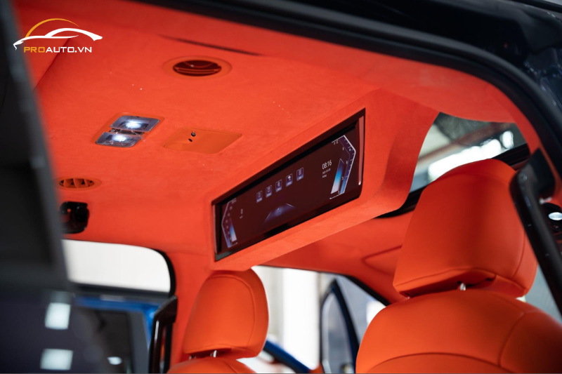 Đổi màu trần xe Honda Brio