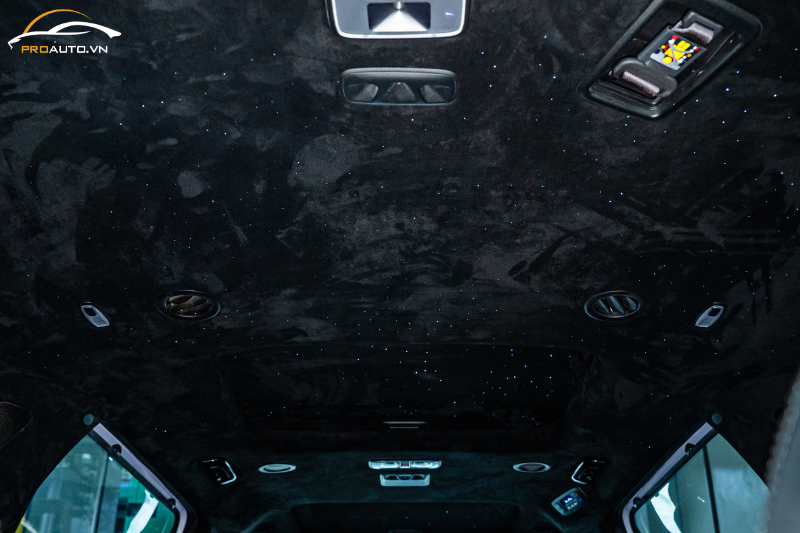 Đổi màu trần xe Kia Carnival