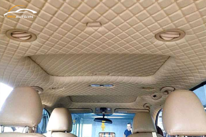 Đổi màu trần xe Kia Seltos