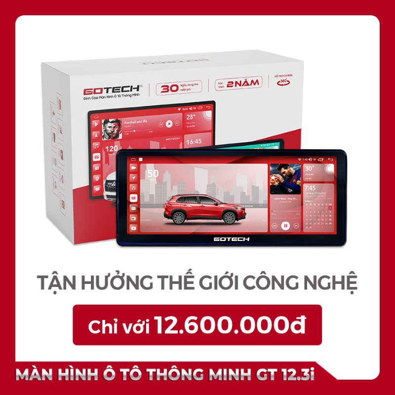 Đôi nét về màn hình Gotech GT12.3i